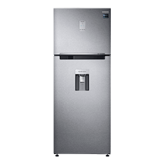 Refrigeradora Samsung Plata RT46K6631SL Top Freezer - Diseño frontal