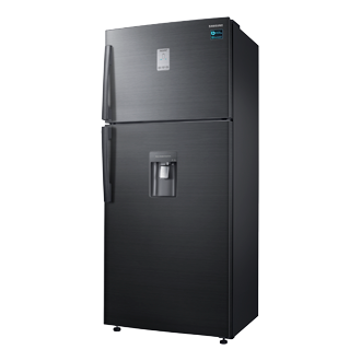Refrigeradora Samsung Negra RT53K6541BS Top Freezer - Diseño semi-perfilado derecho