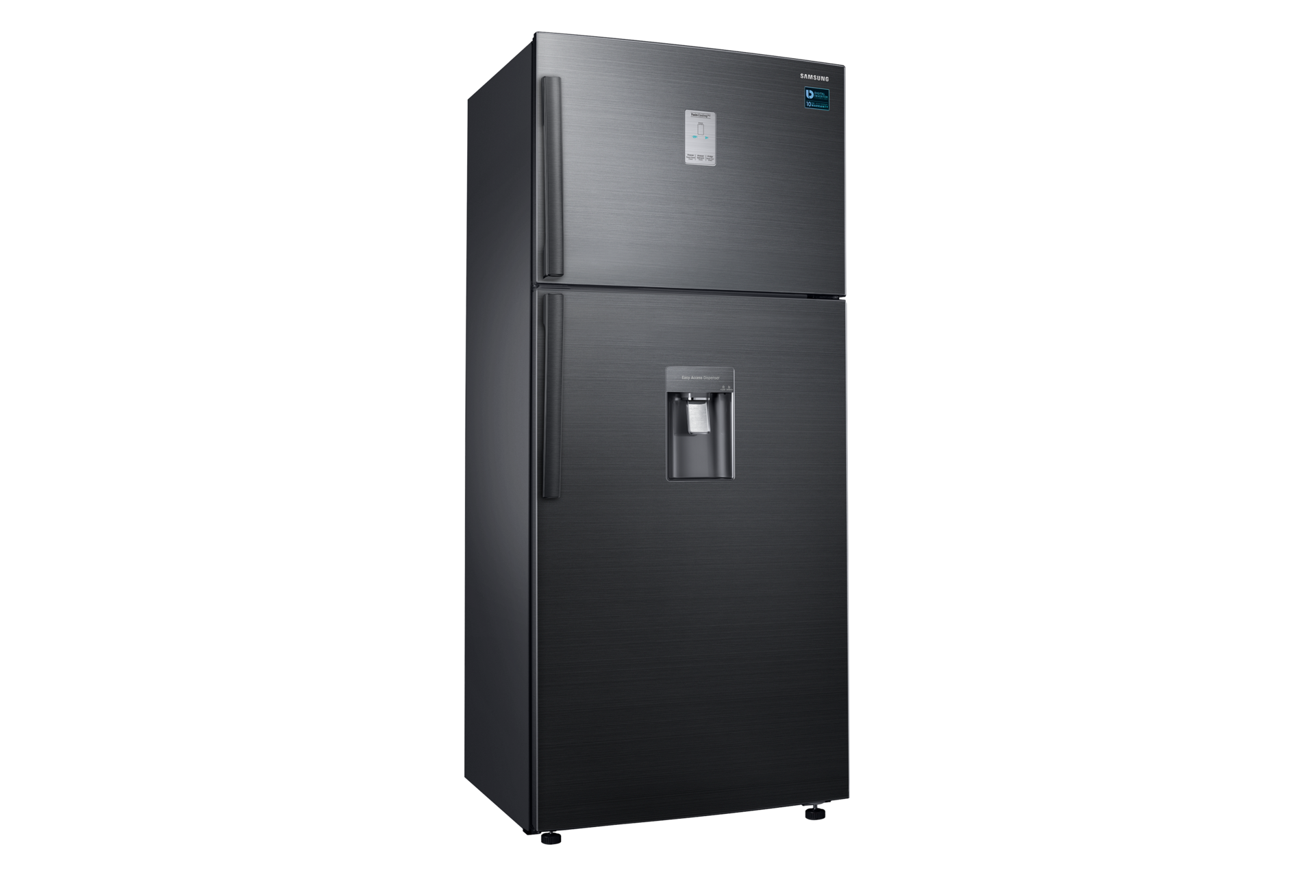Refrigeradora Samsung Negra RT53K6541BS Top Freezer - Diseño semi-perfilado derecho