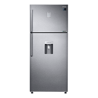 Refrigeradora Samsung Plata RT53K6541SL Top Freezer - Diseño frontal