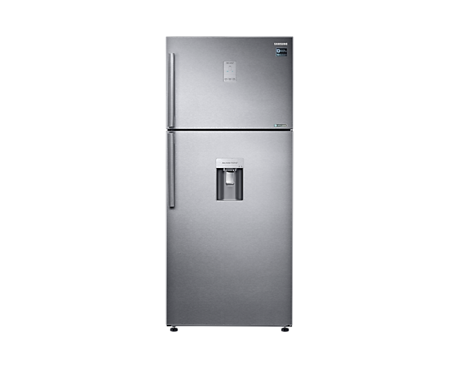 Refrigeradora Samsung Plata RT53K6541SL Top Freezer - Diseño frontal