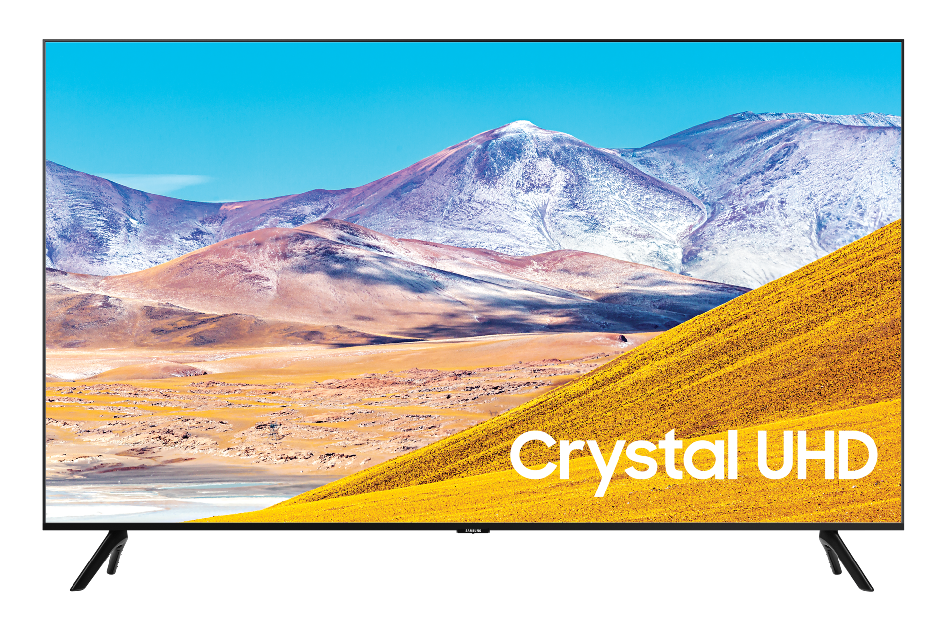 85" TU8000 Crystal UHD 4K Smart TV 2020 - Diseño frontal