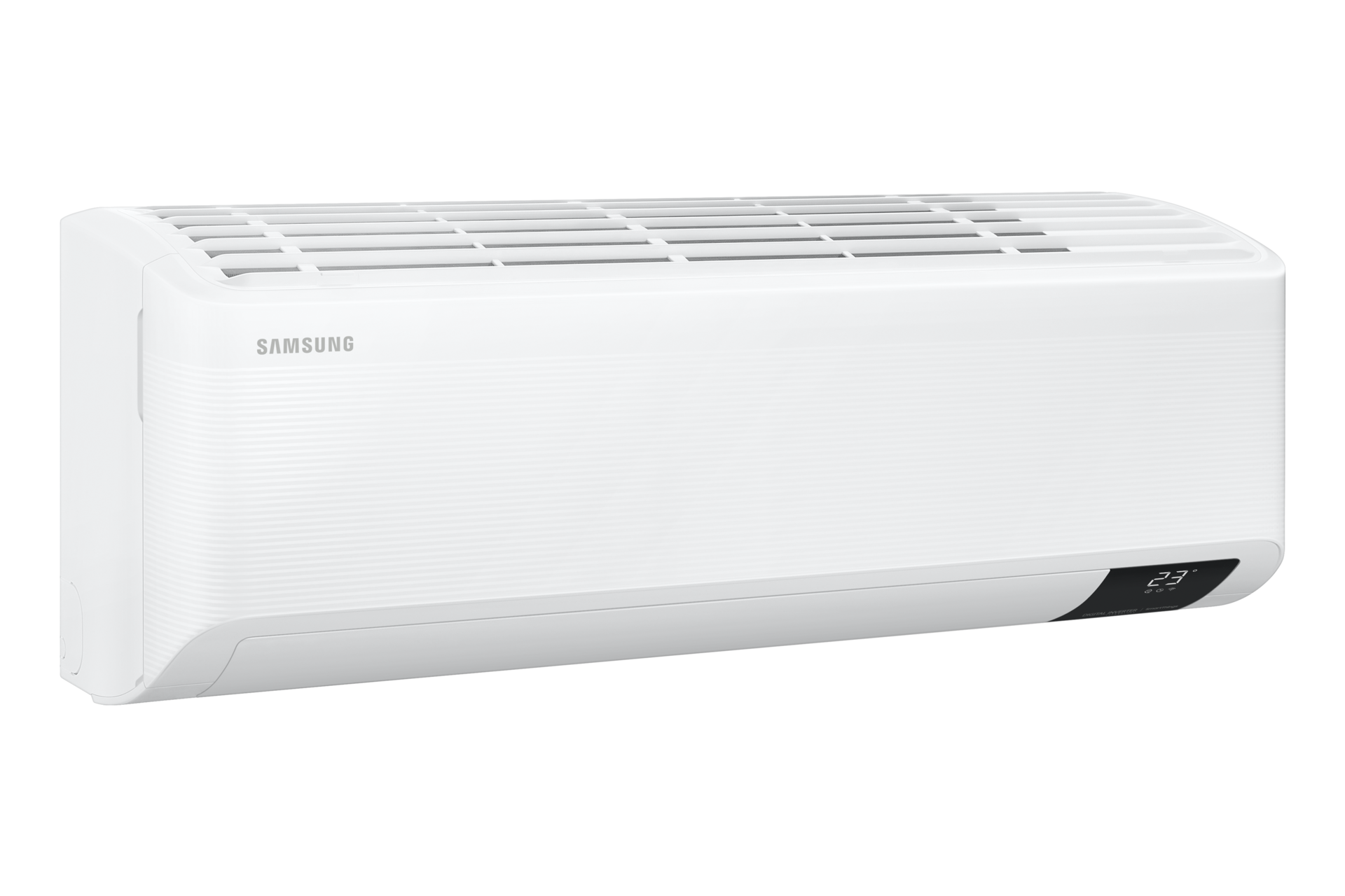 Aire acondicionado Samsung AR12TVFYAWKNAP 12,000 BTU/h - Diseño perfilado izquierdo