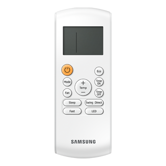 Aire acondicionado Samsung AR24TVHQBURNXL 24,000 BTU/h - Control remoto