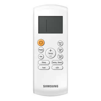 Aire acondicionado Samsung AR12TRHQDWKNXL 12,000 BTU/h - Control remoto