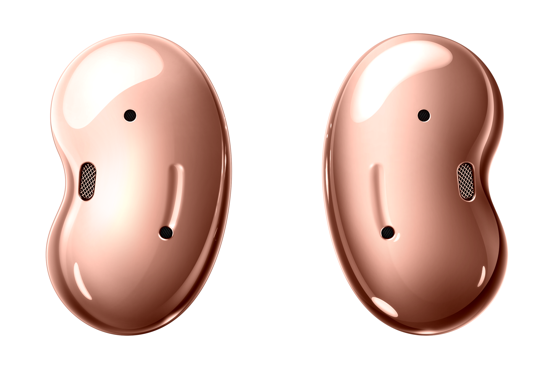 Samsung Galaxy Buds Live Bronce Místico - Diseño frontal