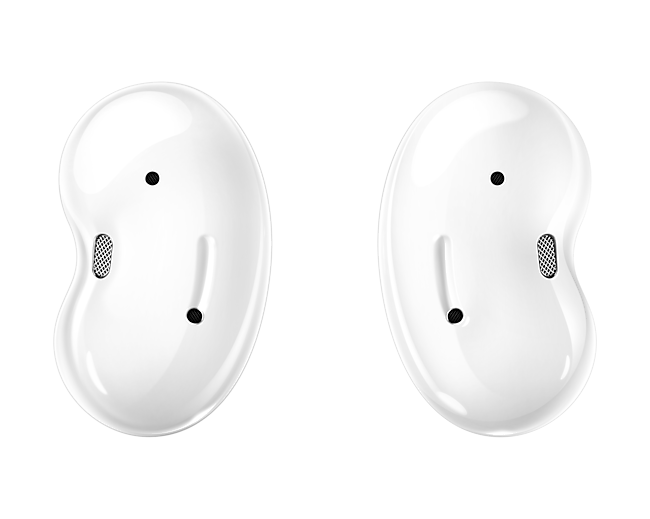 Samsung Galaxy Buds Live Blanco Místico - Diseño frontal