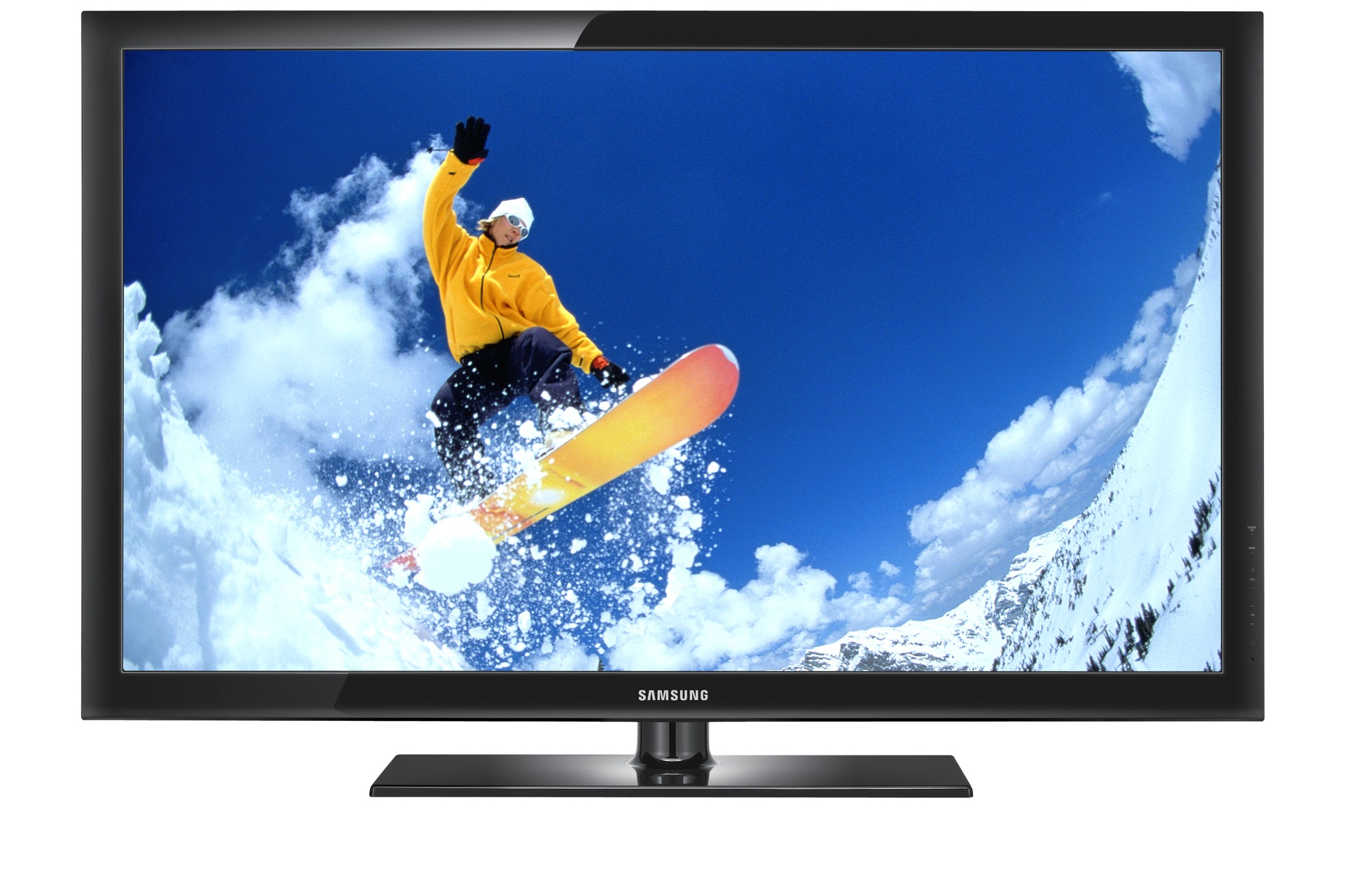 Tv samsung pantalla plana de 18 pulgadas con control en buen en