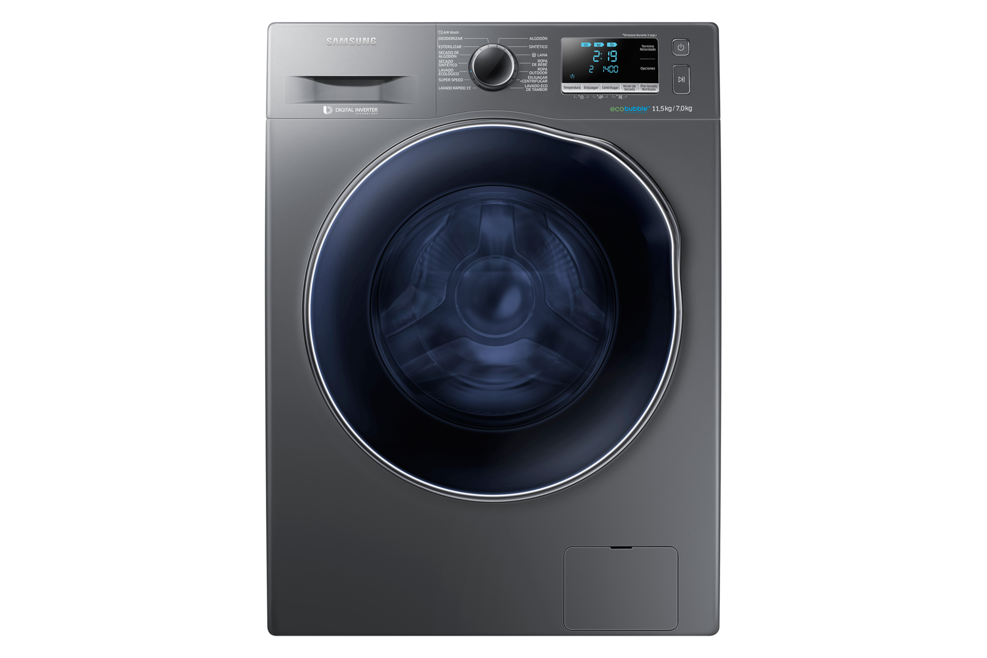 WD11J6410 Washer with Eco Bubble, 11,5 kg | Samsung Support Caribbean