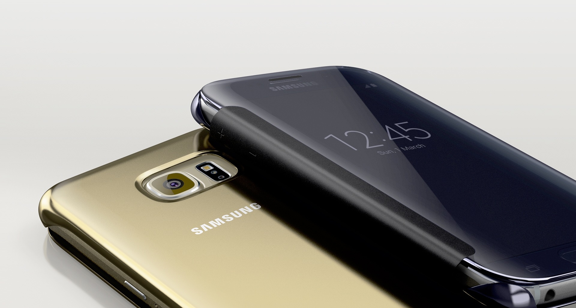 Meetbaar Waardig Afdaling Galaxy S6 Clear View Cover | EF-ZG920BBEGWW | Samsung Caribbean