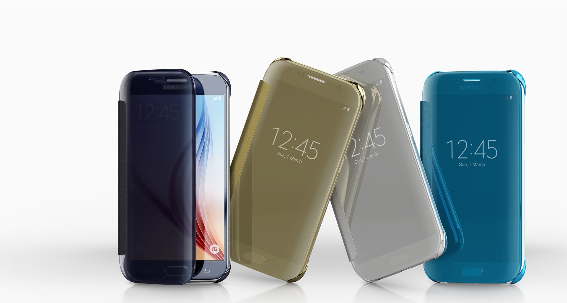Meetbaar Waardig Afdaling Galaxy S6 Clear View Cover | EF-ZG920BBEGWW | Samsung Caribbean