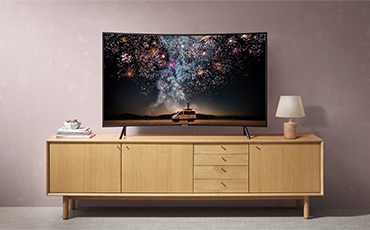 Samsung UN55RU7300FXZA - Smart TV curvo 4K UHD 7 Series Ultra HD de 55  pulgadas con HDR y compatibilidad con Alexa (modelo 2019)