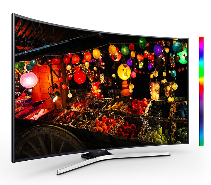 LED 65 Samsung Smart TV Ultra HD 4K Curvo 65MU6300 - Televisores