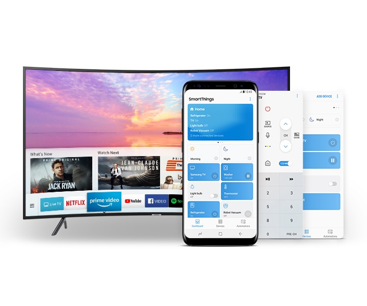 UHD 4K Curved Smart TV RU7300 55 - Specs & Price