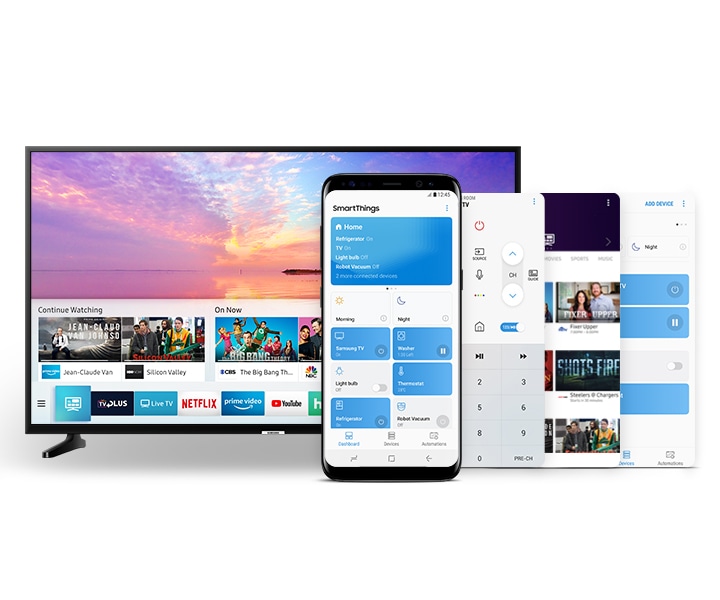 Led Samsung 55” Ultra Hd 4K Smart Tv Au7090