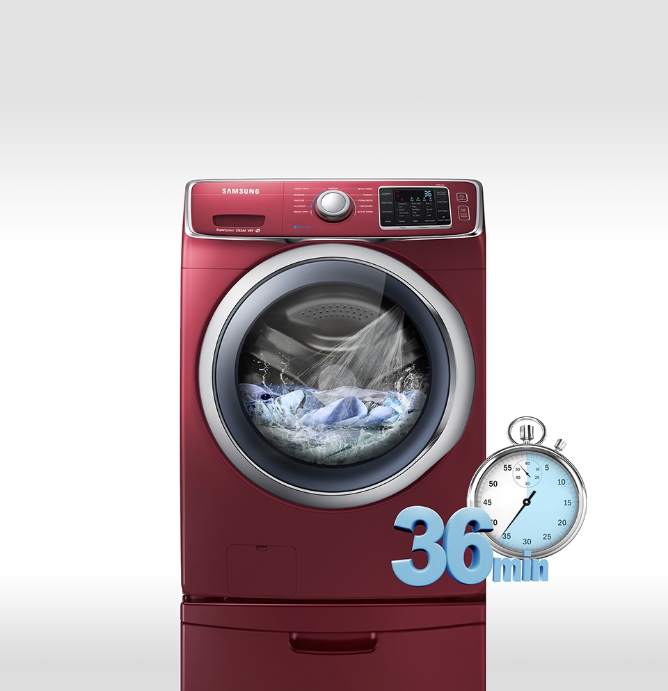 Samsung WF42H5200AW: 4.2 cu ft. Front Load Washer