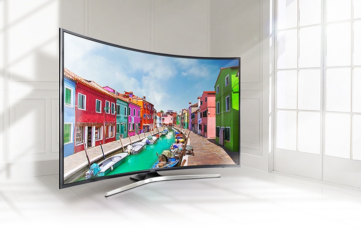 Pantalla Samsung 65 Pulgadas LED 4K Curved Smart TV a precio de