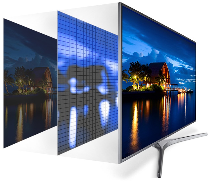 Samsung Series 6 TQ55Q64CAUXXC 55 QLED 4K Ultra HD Smart TV Wi-Fi Noir -  Téléviseur