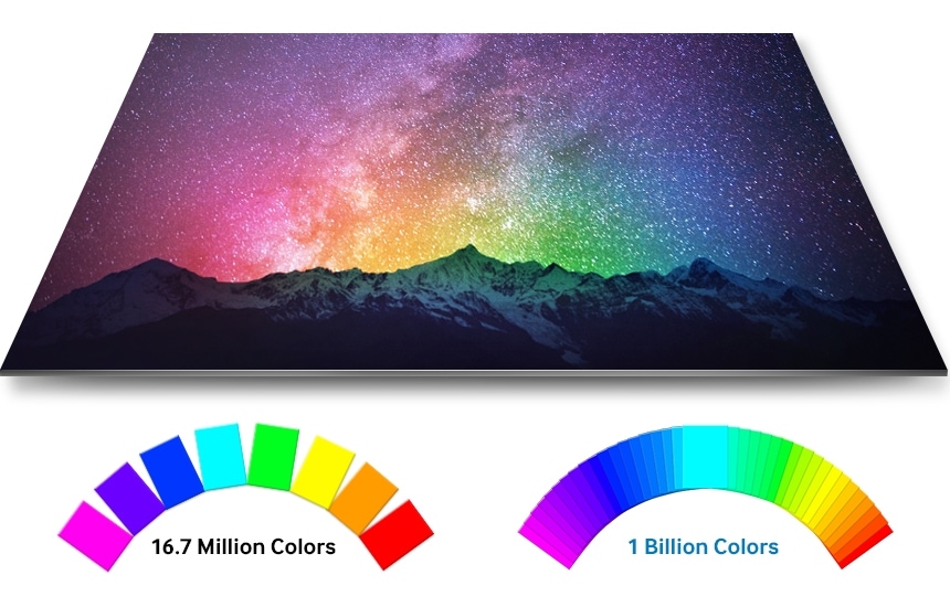 Mỗi và mọi màu sắc giàu chi tiết và thực sự rực rỡ