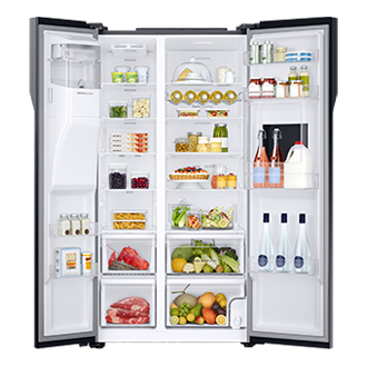 Front Open With Food Black