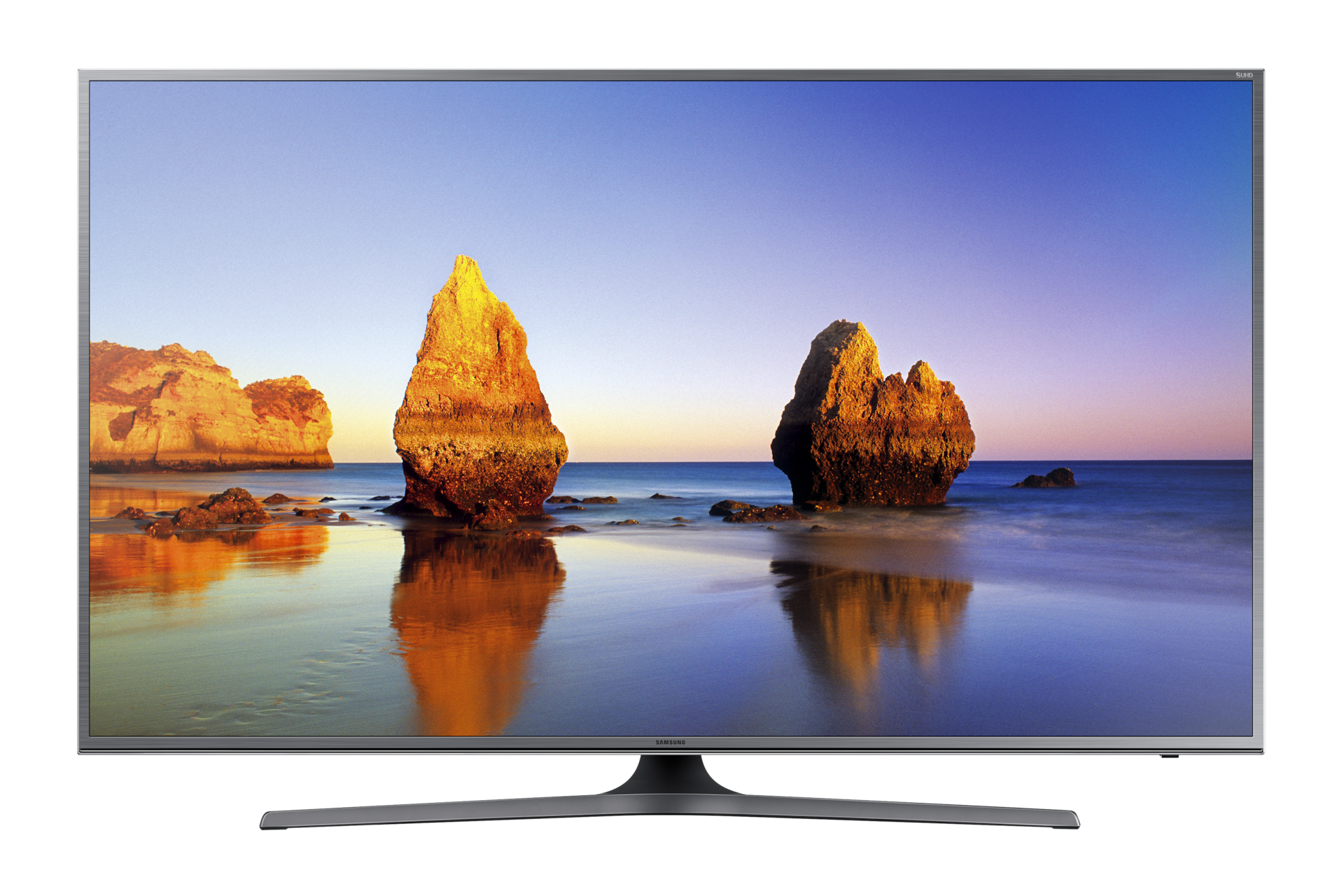  Samsung UN50JS7000FXZA 50 4K SUHD Smart LED TV, Plata  (Certificado Reacondicionado) : Electrónica