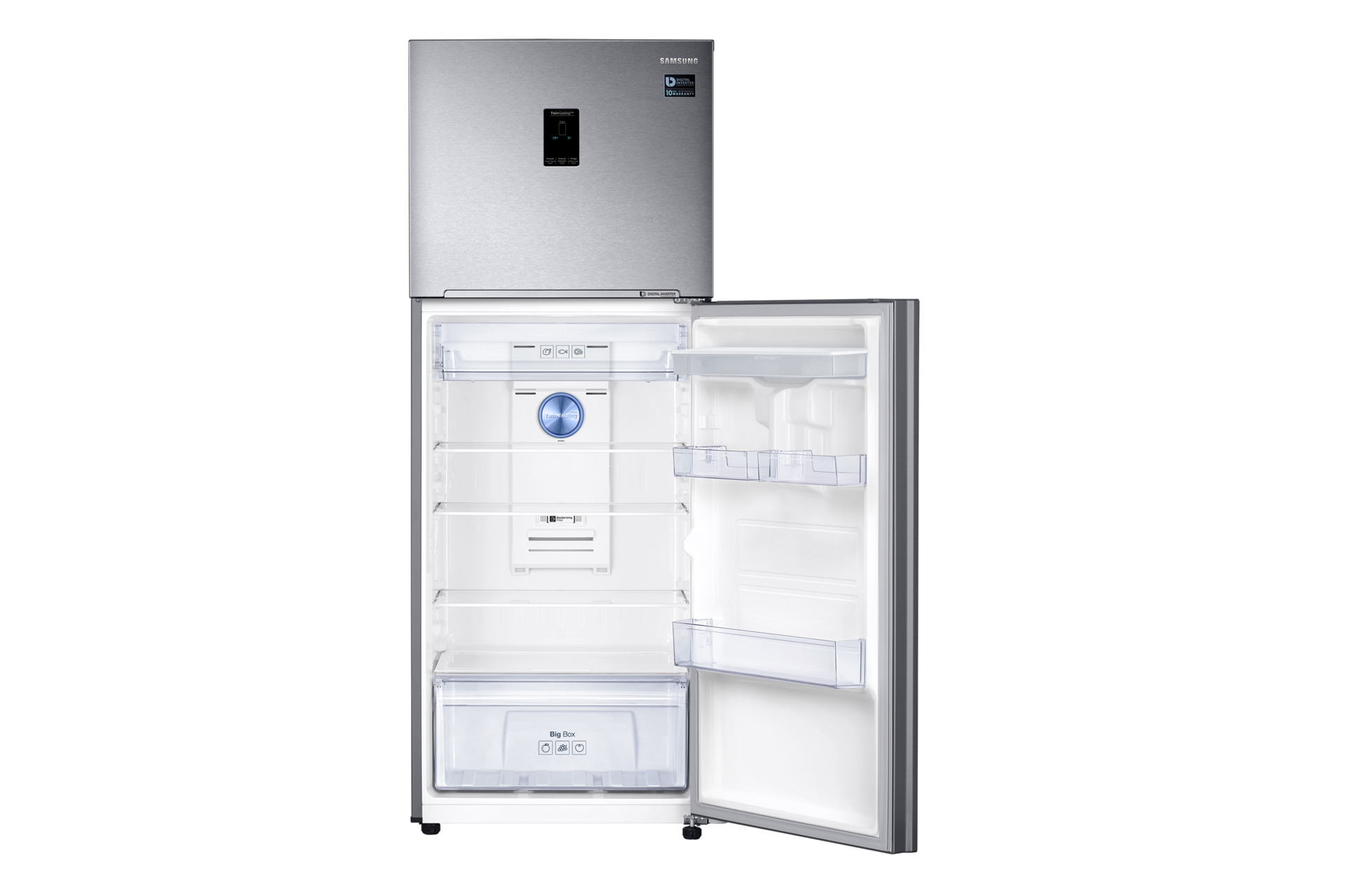 Front Bottom Open Silver