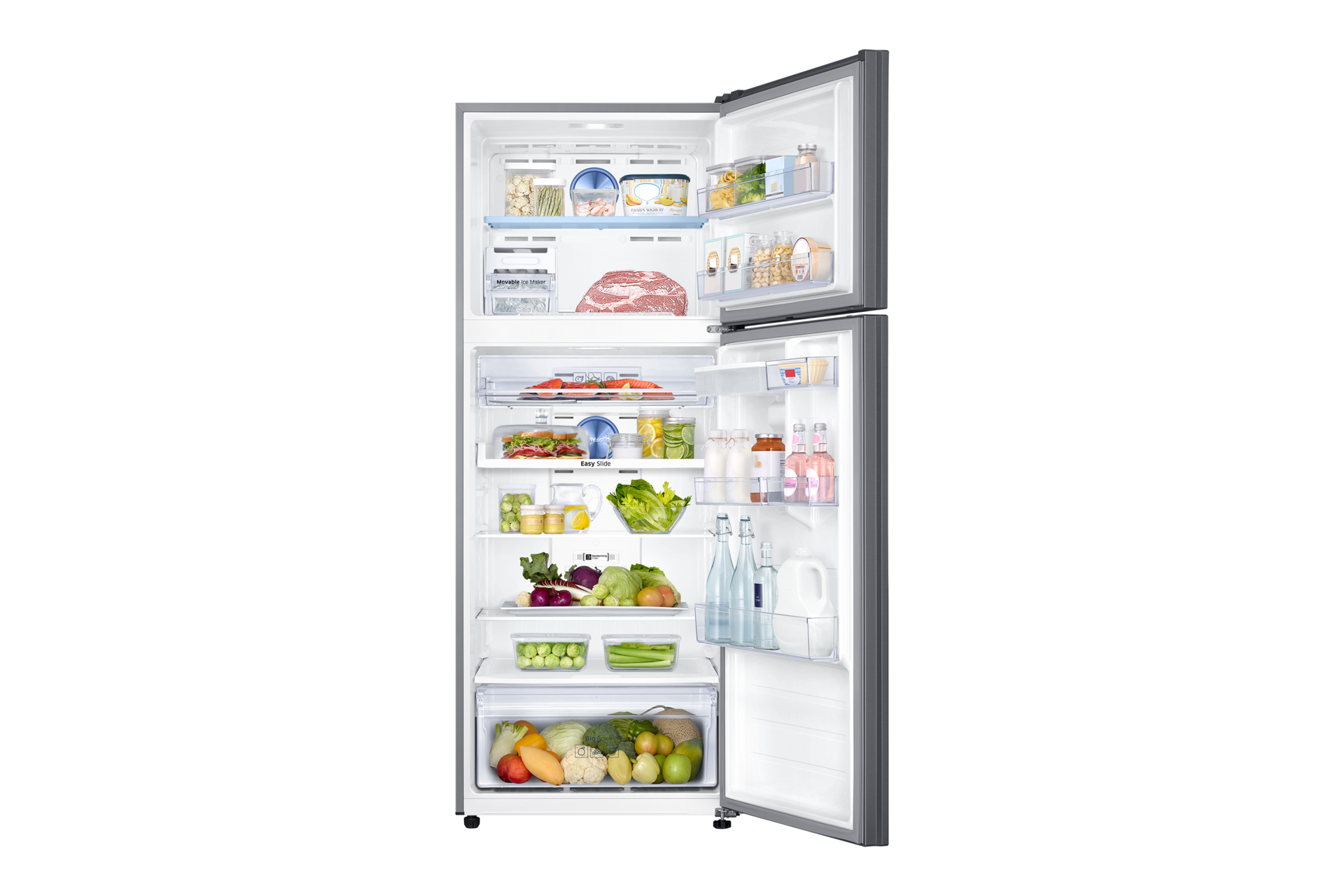 Front Open With Food Silver