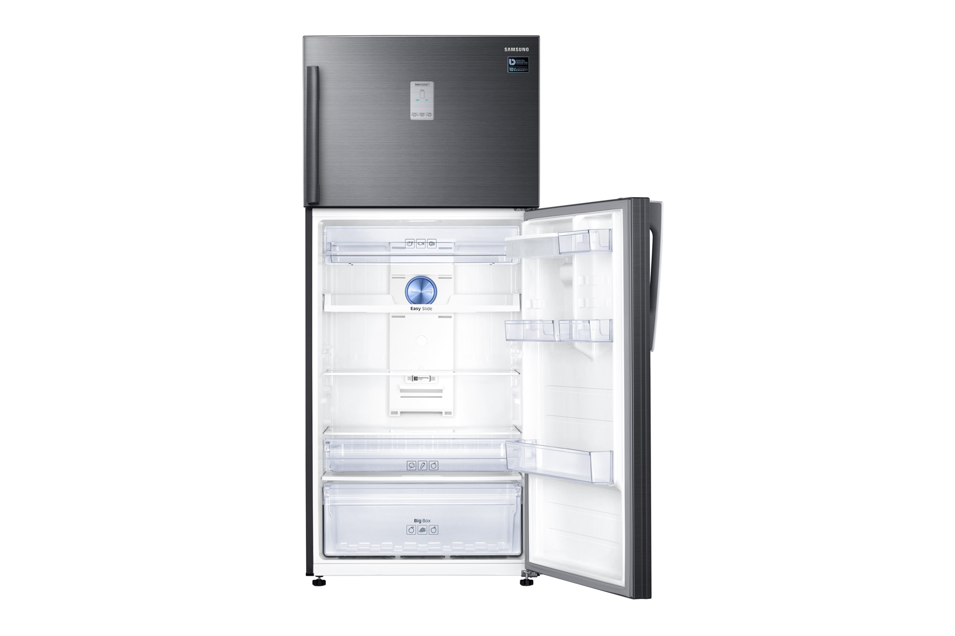 Front Bottom Open Black