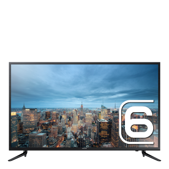 Televisión Smart TV LED 40 Pulgadas Samsung Mu6100 Serie 6 Ultra HD 4K 60Hz  2 x 10 Watts Negro - Digitalife eShop