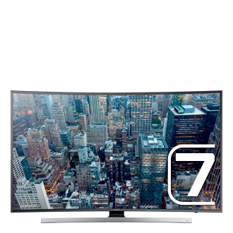 65 UHD 4K Curved Smart TV JU7500F Series 7, UN65JU7500FXZP