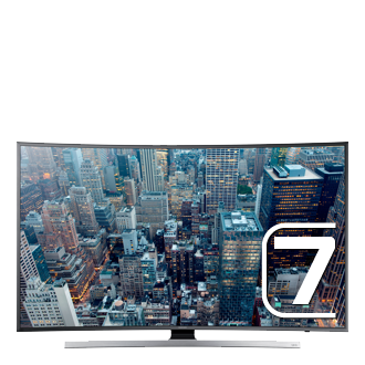 55 UHD 4K Curved Smart TV JU7500F Series 7, UN55JU7500FXZA