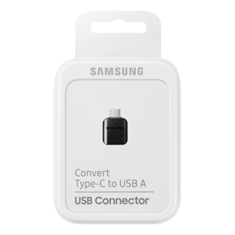 Samsung adaptateur micro-usb femelle vers usb type c charge et synchro -  noir EE-GN930 - Conforama