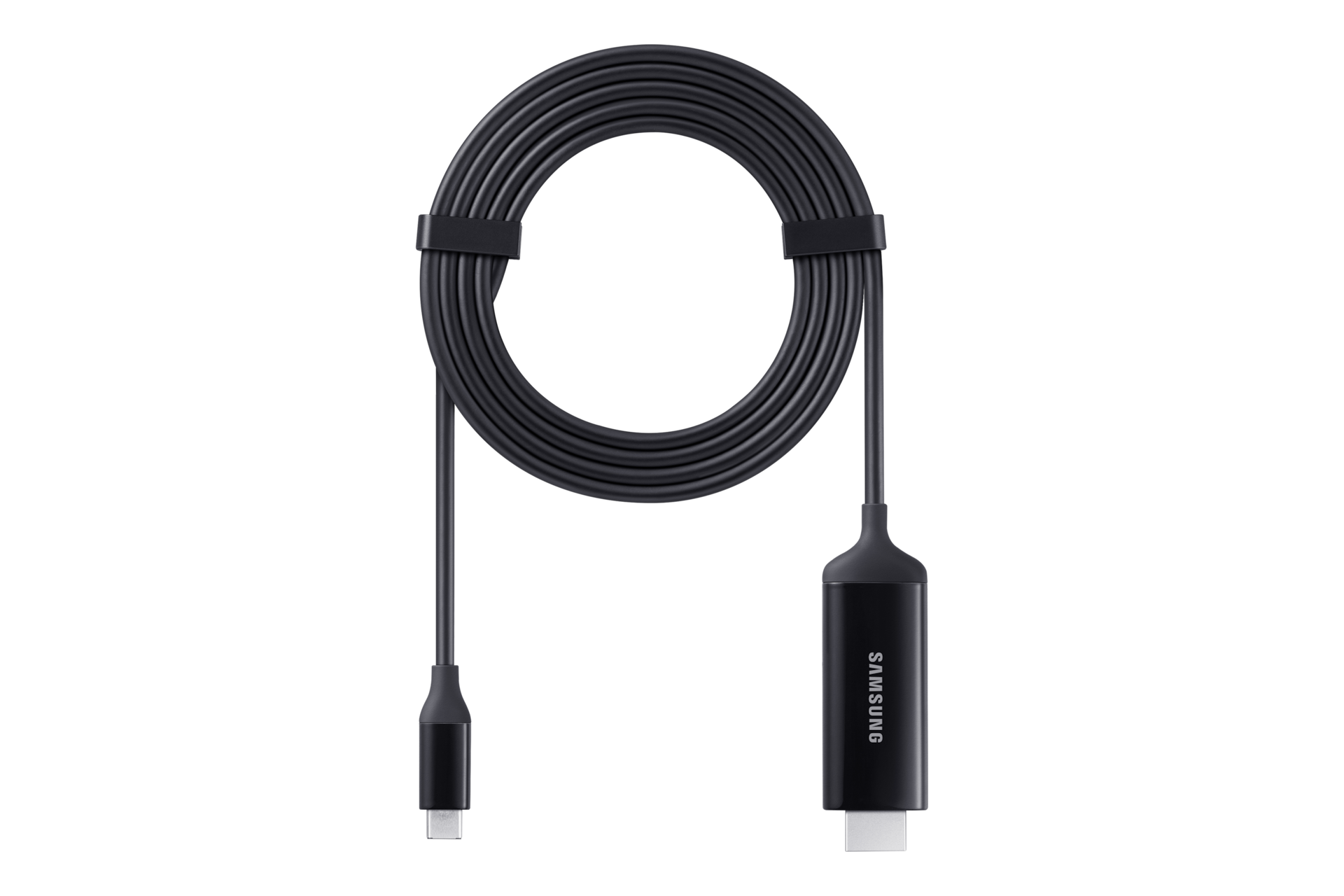 Vhbw Câble de données 2 en 1 HDMI vers USB (câble Y USB C 3.1 + USB A 2.0  vers prise HDMI) par ex compatible avec Samsung Galaxy Note 9 - 2m