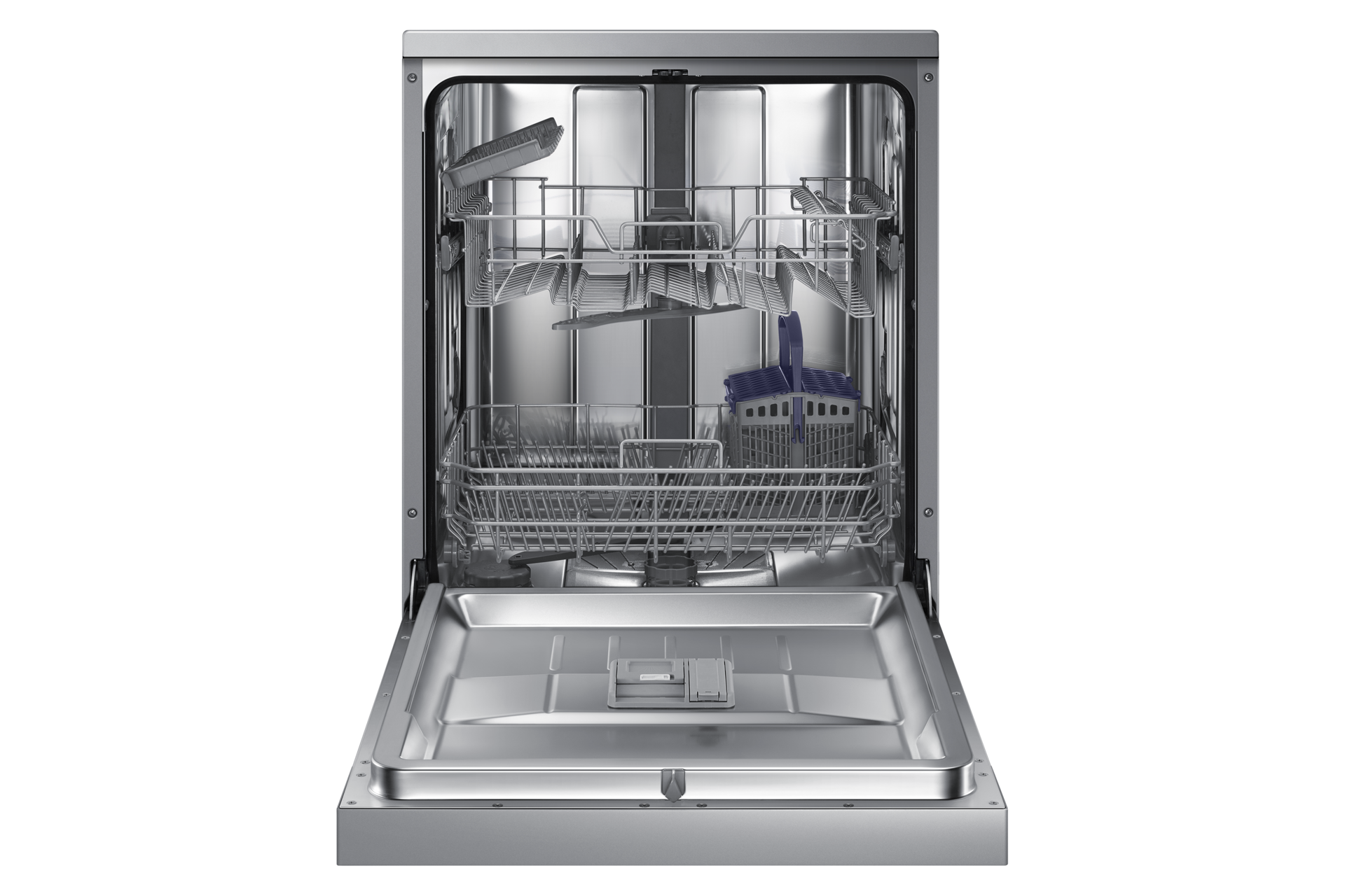 front-open silver