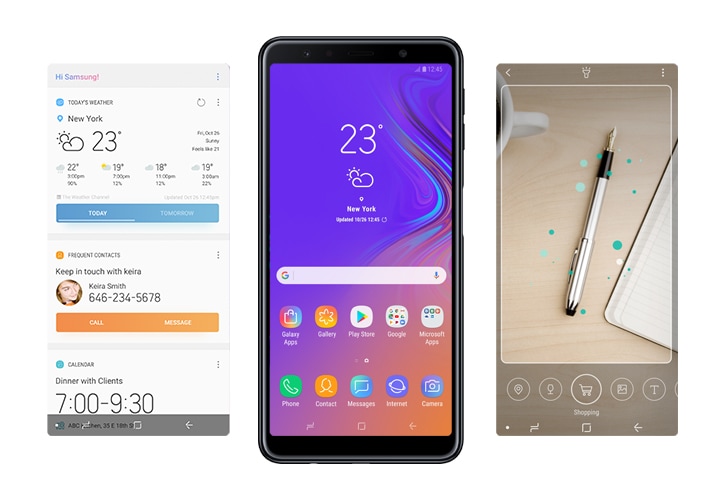 Samsung a7 best sale 2018 support 5g