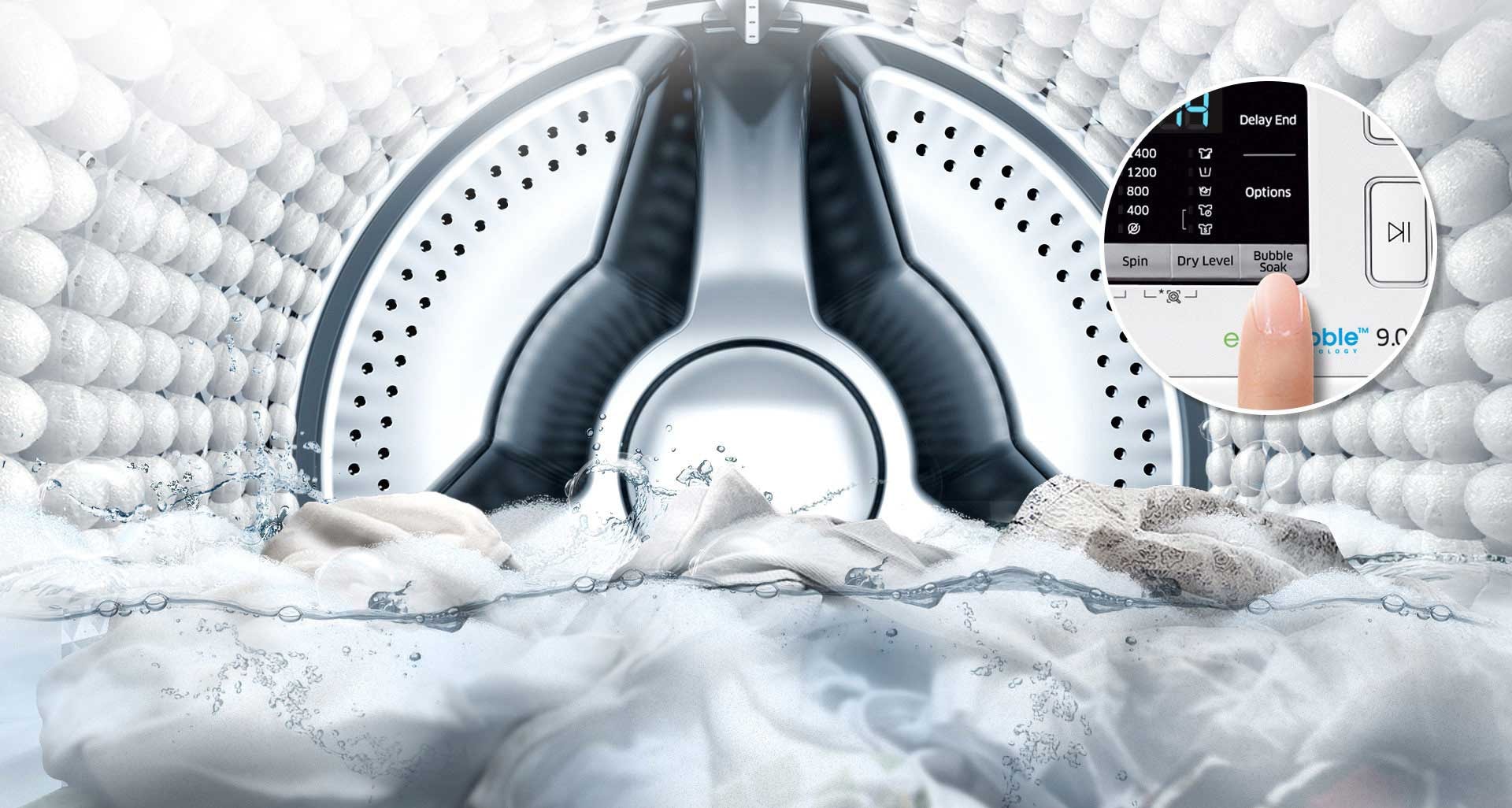 Machine à laver séchante Samsung AddWash EcoBubble 8/6KG 1400 t