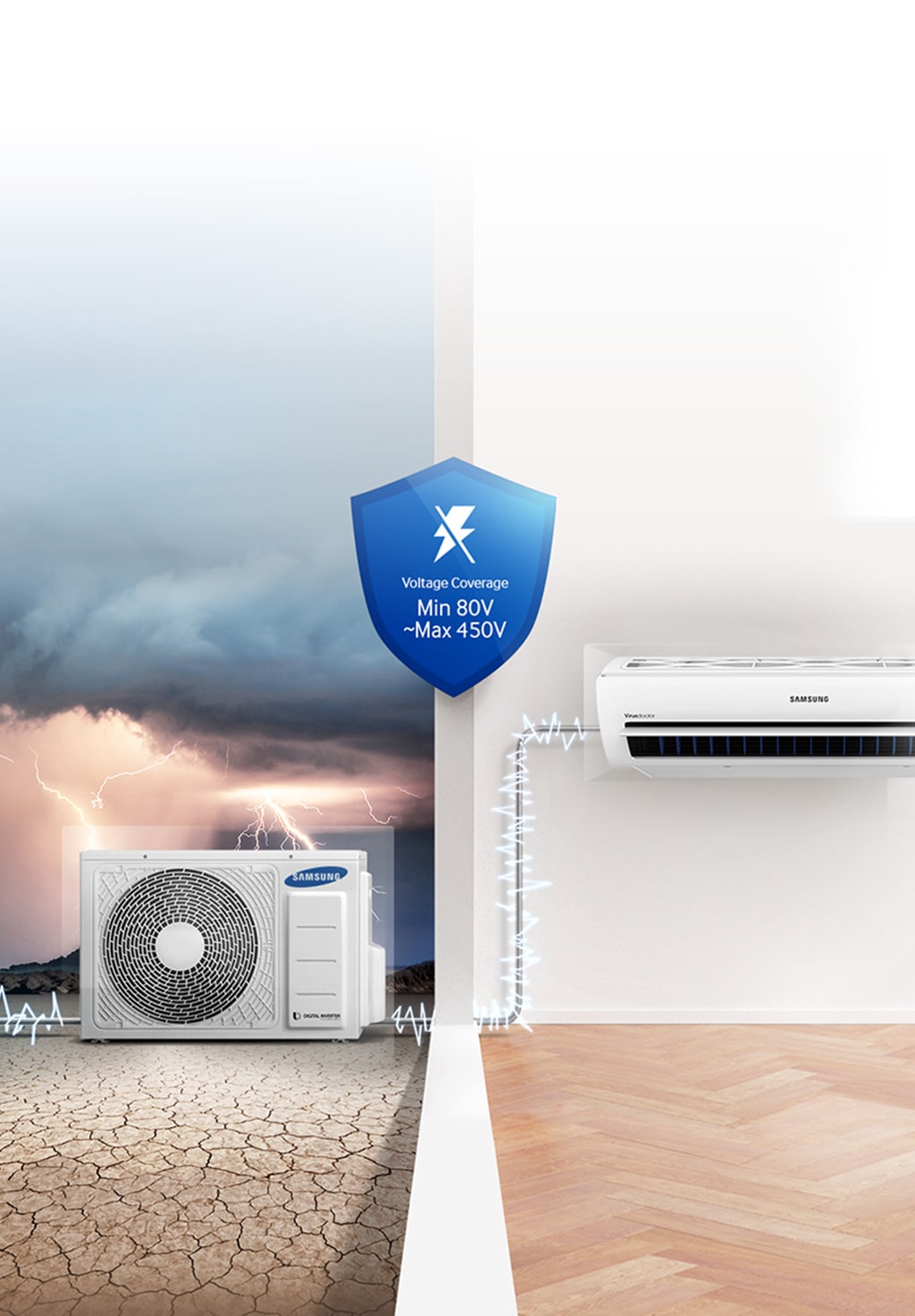 Samsung digital deals inverter ac