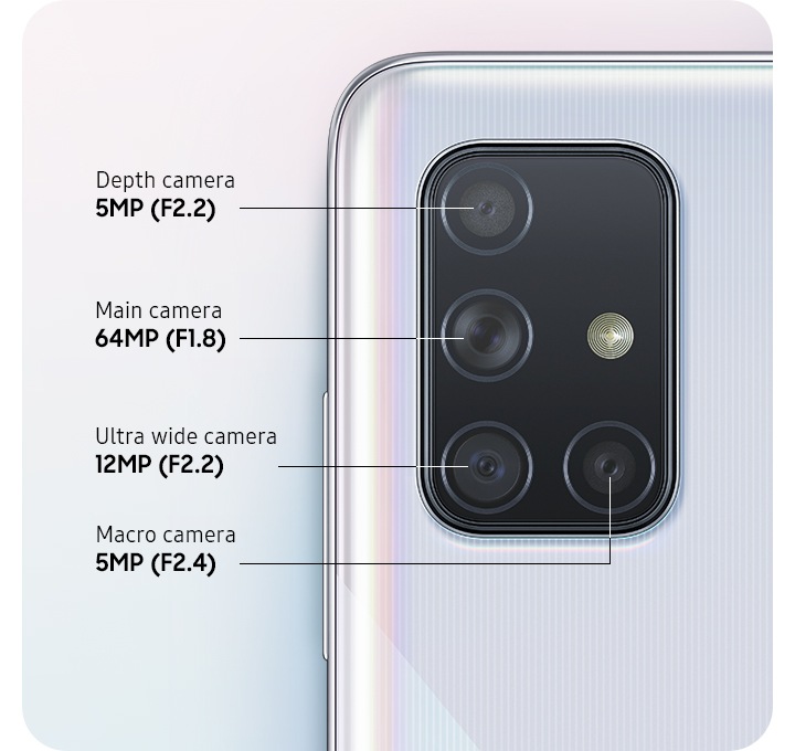 samsung a71 dimensions