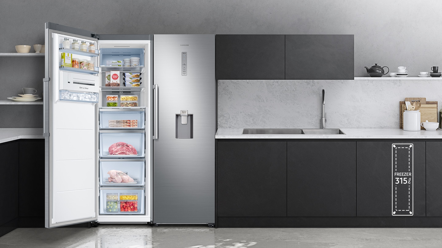 Samsung 375 Litre, Silver Digital Refrigerator, No Frost, 1 Door, RR39M73007F