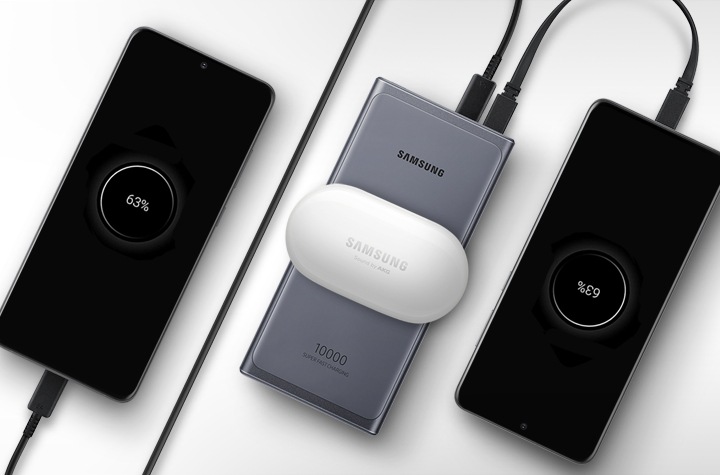 Samsung Power Bank 10000 mAh con Carga Inalámbrica — SmarTech Ica