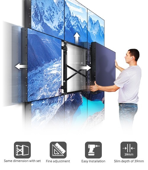 46 - 55 VMT-U Thin Bezel Video Wall TV