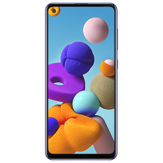 Explore Galaxy A21s 64GB - Blue | Samsung Jordan