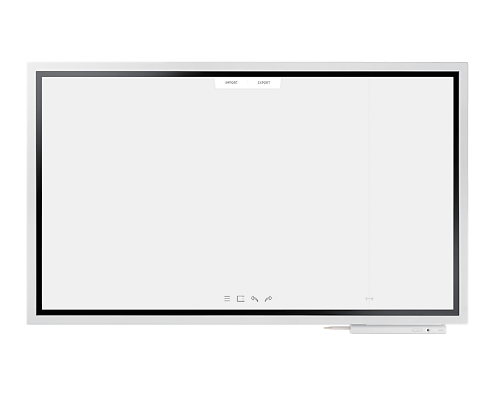 139,7 cm 55 Zoll Samsung LH55WMHPTWC/EN LED Display Flipchart weiß