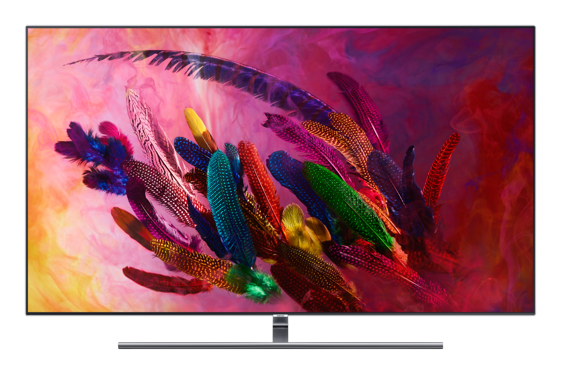 شاشة 75 بوصة طراز Q7F من تلفزيونات QLED 4K (2018)‎ المسطحة | دعم ...