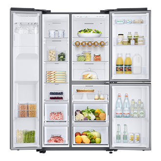 Buy Side By Side Refrigerator 634l Net Capacity Samsung Levant