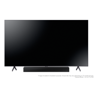 with-tv-front Black