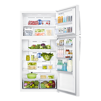 Front Open With Food White