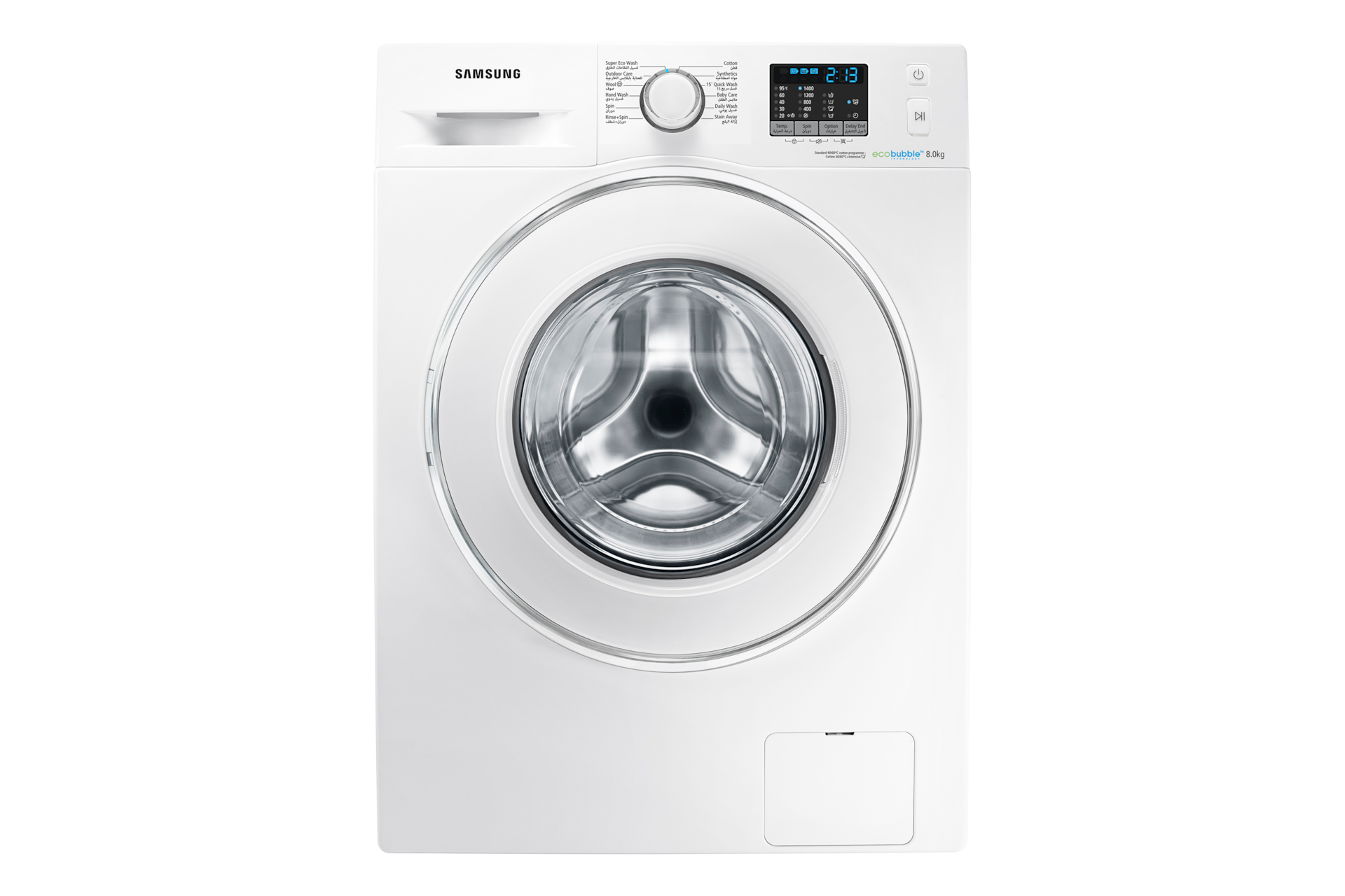 How To Use Samsung 6 5kg Fully Automatic Front Load Washing Machine Full Demo Model Ww65m206lma Youtube