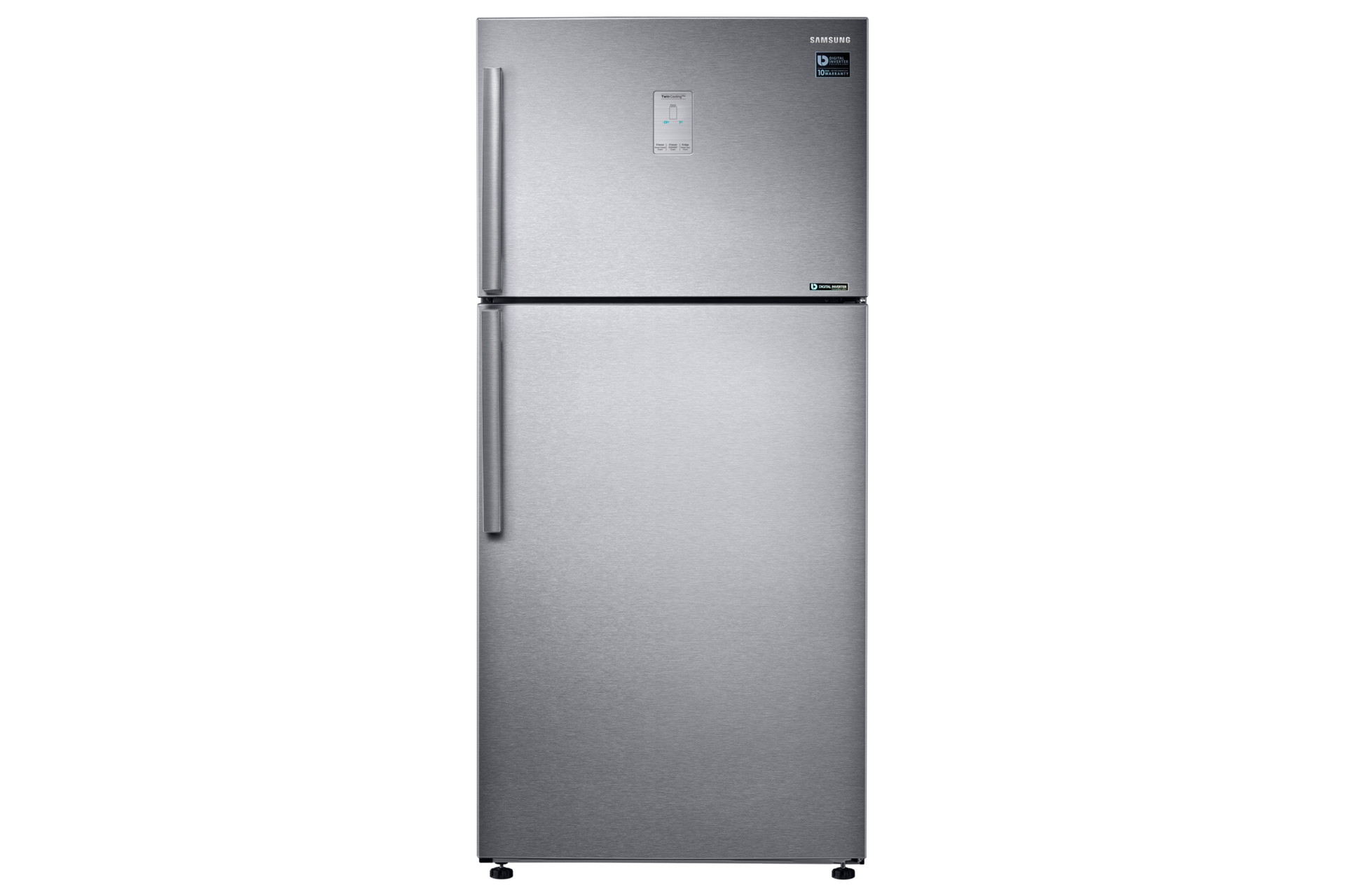 TopMount Freezer Refrigerator 500L Silver Samsung Jordan