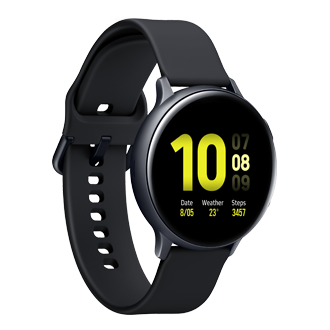 Galaxy Watch Active2 (44 mm), LTE, Aliuminis | SM-R825FZKASEB | Samsung LT
